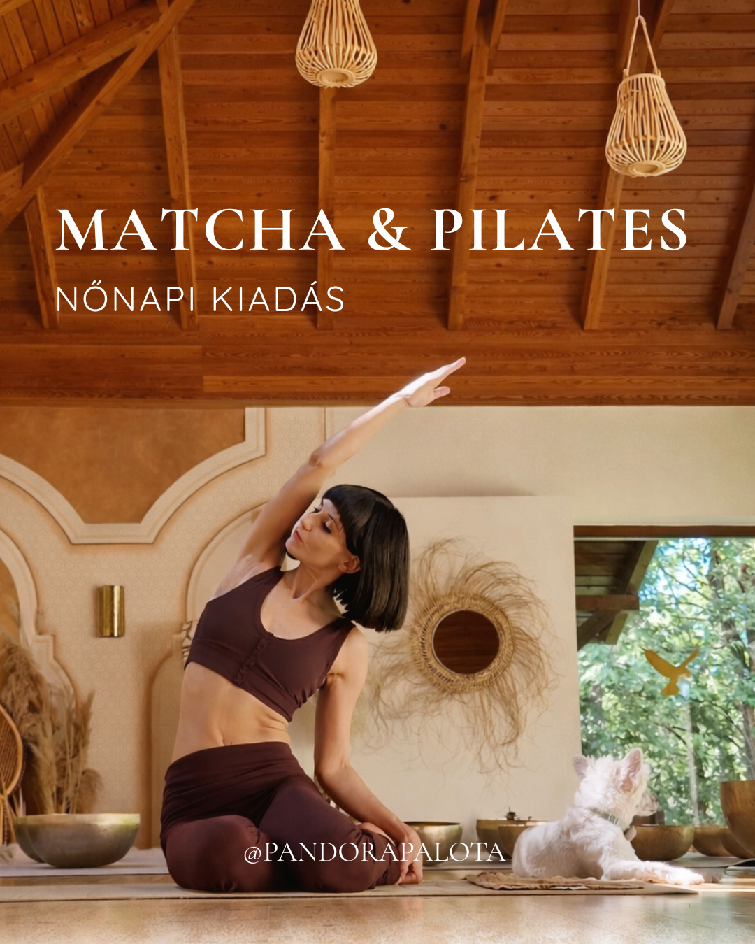 Matcha & Pilates – Nőnapi ünneplés – NŐNAPI PILATES – KÉT FŐTŐL